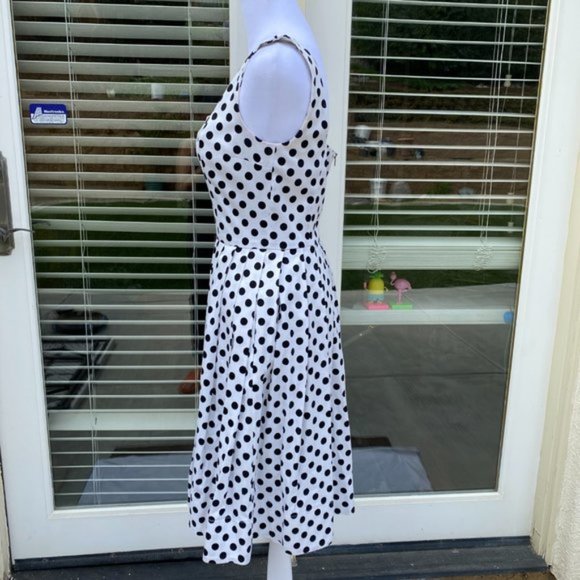 🚀SOLD🧨Mid 2000's Betsey Johnson White w/ Black polka dot - Picture 5 of 16